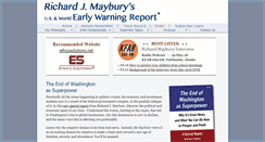 Desktop Screenshot of earlywarningreport.com